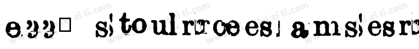 G99_ SourceHanSerif字体转换